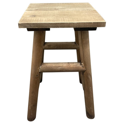 Exner Dekorativer Holz Hocker für Blumen