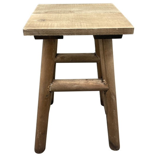Exner Dekorativer Holz Hocker für Blumen