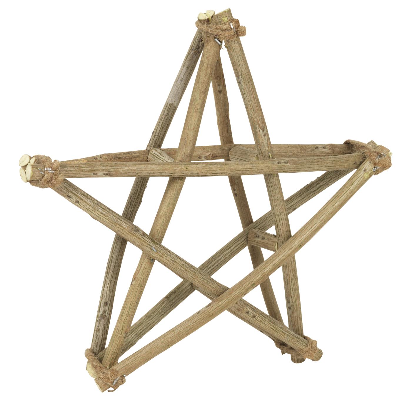 IB Laursen Stern doppelt Holz