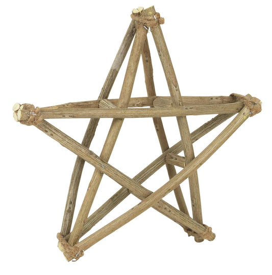 IB Laursen Stern doppelt Holz