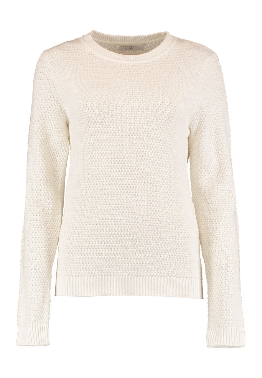 Hailys Baumwolle Pullover AI44ea offwhite