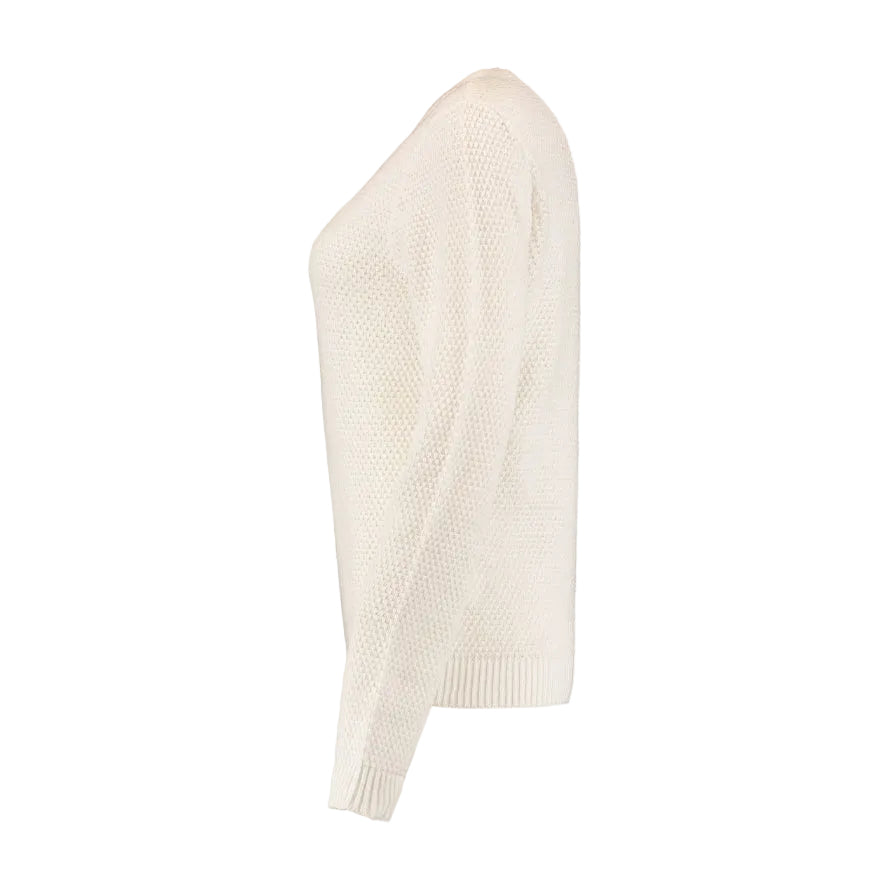 Hailys Baumwolle Pullover AI44ea offwhite