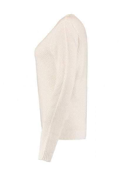 Hailys Baumwolle Pullover AI44ea offwhite