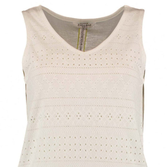 Zabaione Top Fa44bia offwhite