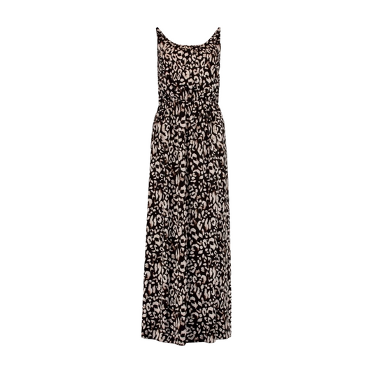 Hailys langes Kleid Do44ris Leoprint