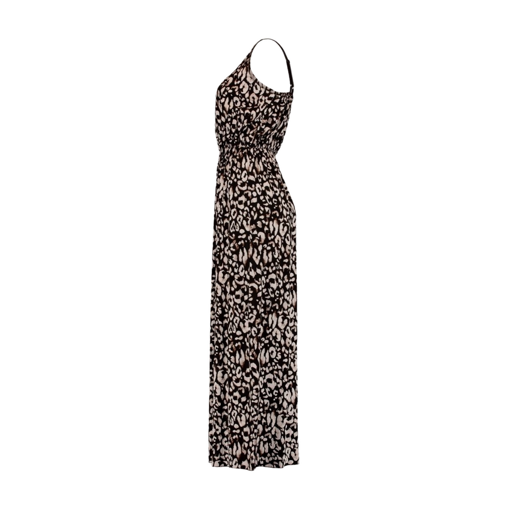 Hailys langes Kleid Do44ris Leoprint