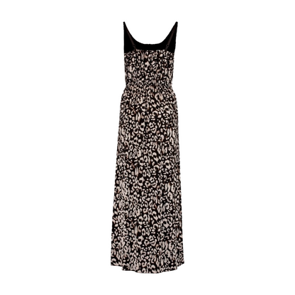 Hailys langes Kleid Do44ris Leoprint