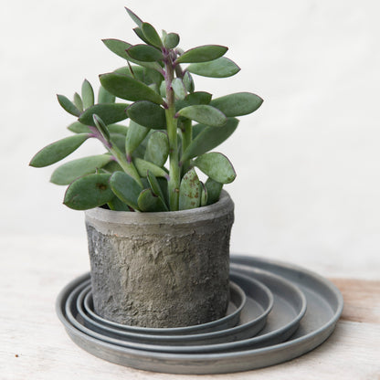 Ib Laursen Kerzentablett rund m/Kante Ø 13 cm