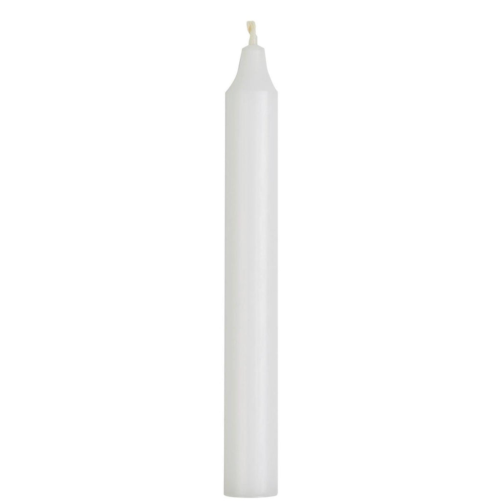 IB Laursen Stabkerze weiß Rustikal 18 cm