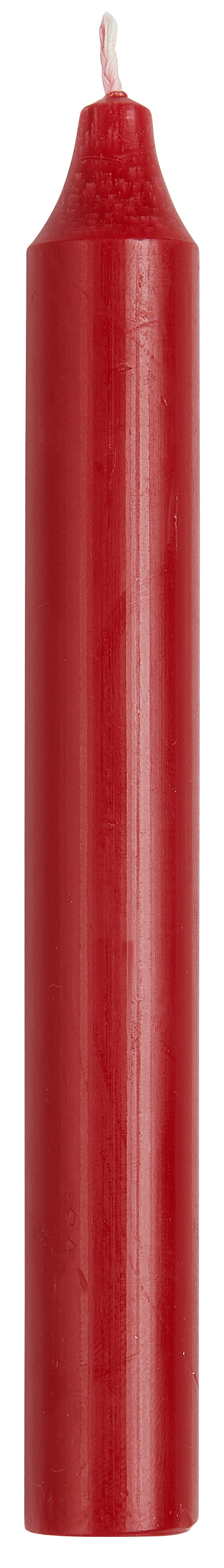 IB Laursen Stabkerze rot Rustikal 18 cm H