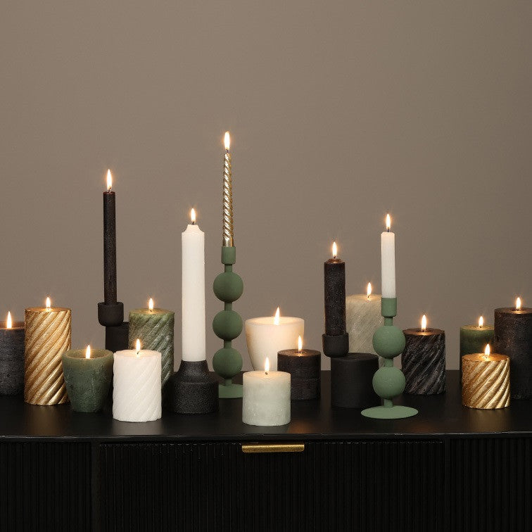 Countryfield  Becher Kerze Tonnie schwarz