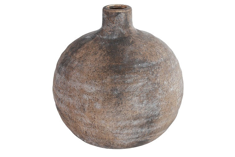 Countryfield bauchige Flaschen Vase Modell Terri braun 16,5 cm