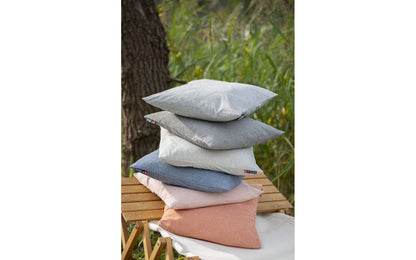 David Fussenegger Kissenhülle Nizza 2er Set grau