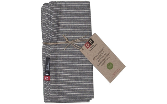 David Fussenegger Kissenhülle Nizza 2er Set grau