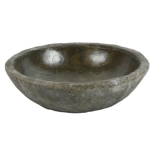 Countryfield runde Schale Alvino braun 20 cm Ø