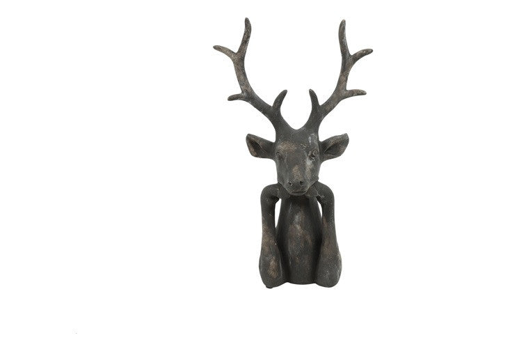 Countryfield Hirsch Büste Zen braun 41 cm