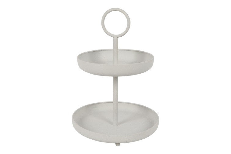 Countryfield Etagere Fenne weiß 41 cm H