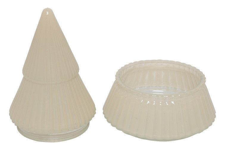 Countryfield Teelichthalter Tannenbaum Sybell in Creme