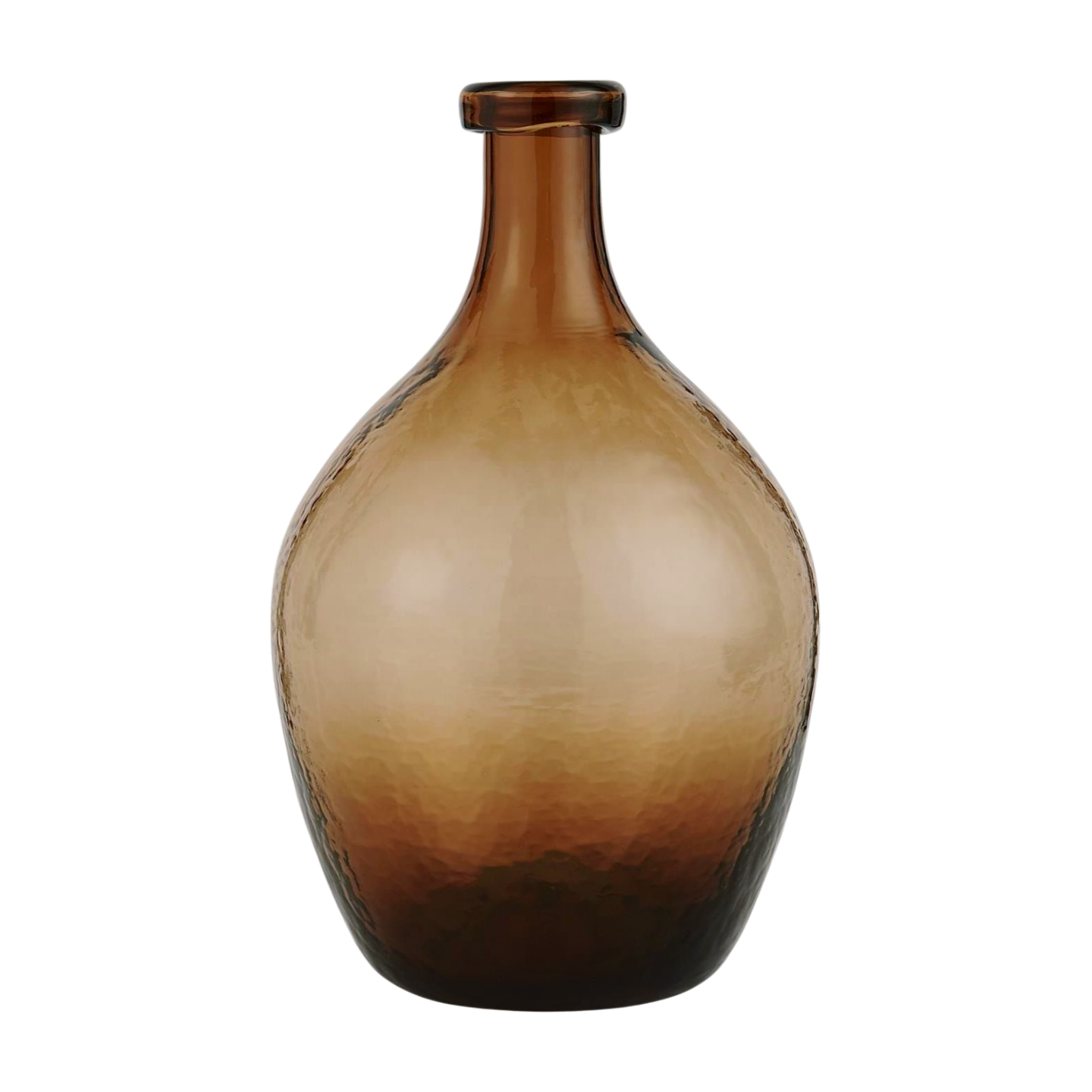 IB Laursen Glasballon Mundgeblasen braun