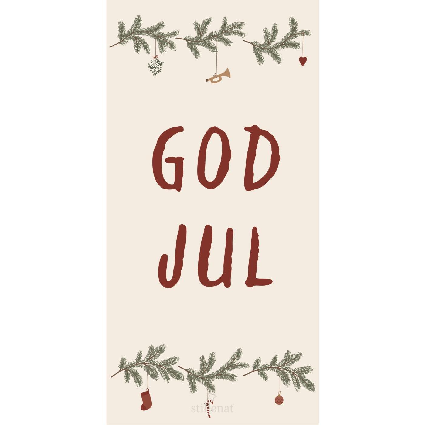 IB Laursen Weihnachts-Servietten God Jul
