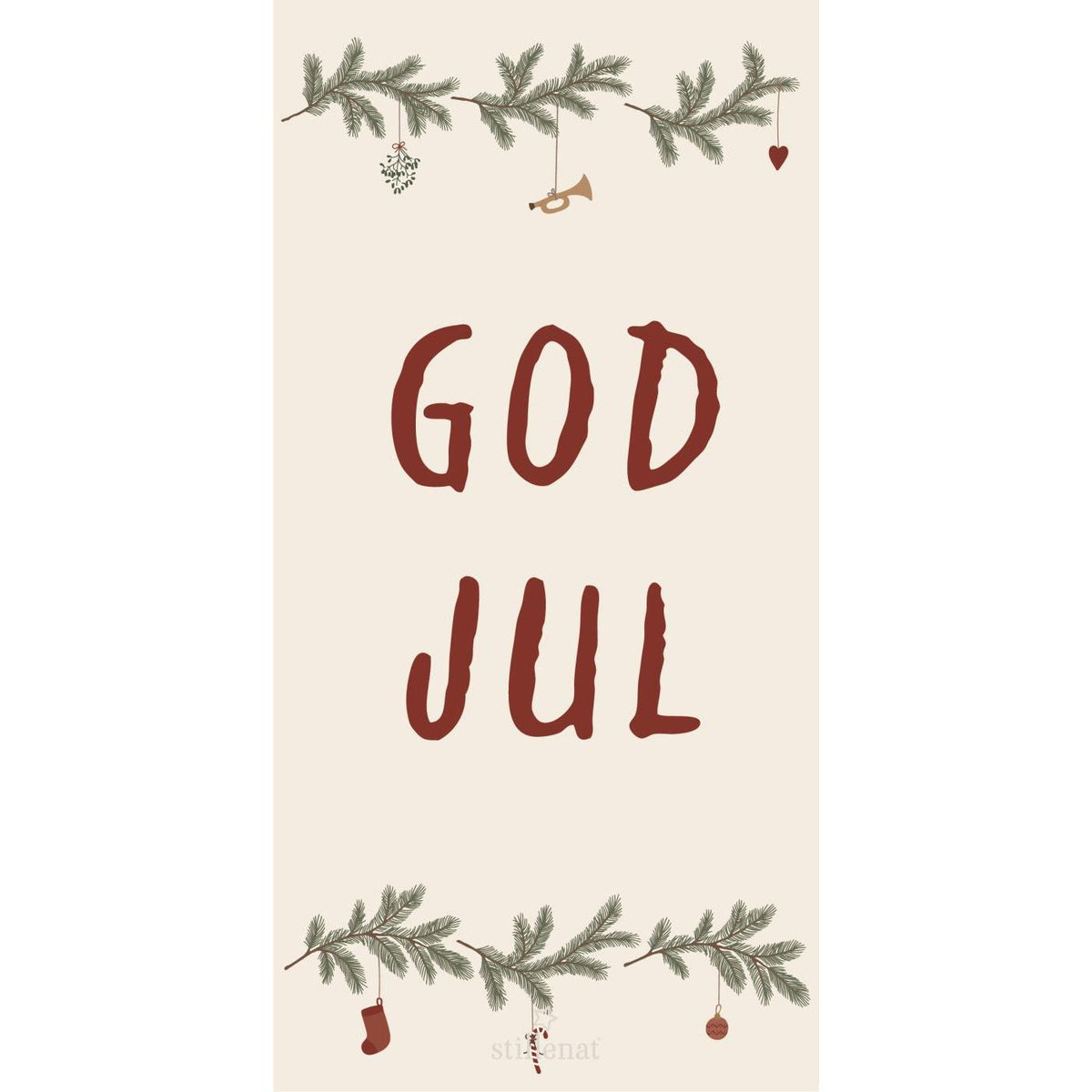 IB Laursen Weihnachts-Servietten God Jul