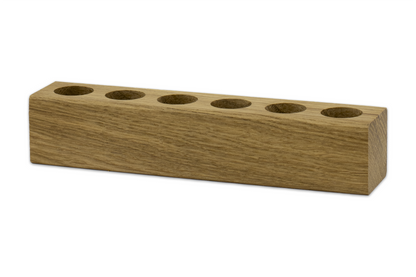 DeWi 6er Holzblock Eiche für Spice Tube XL