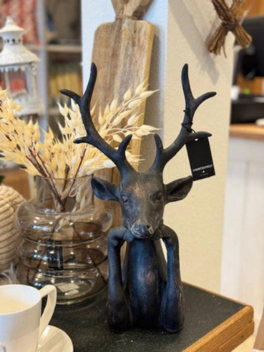 Countryfield Hirsch Büste Zen braun 41 cm