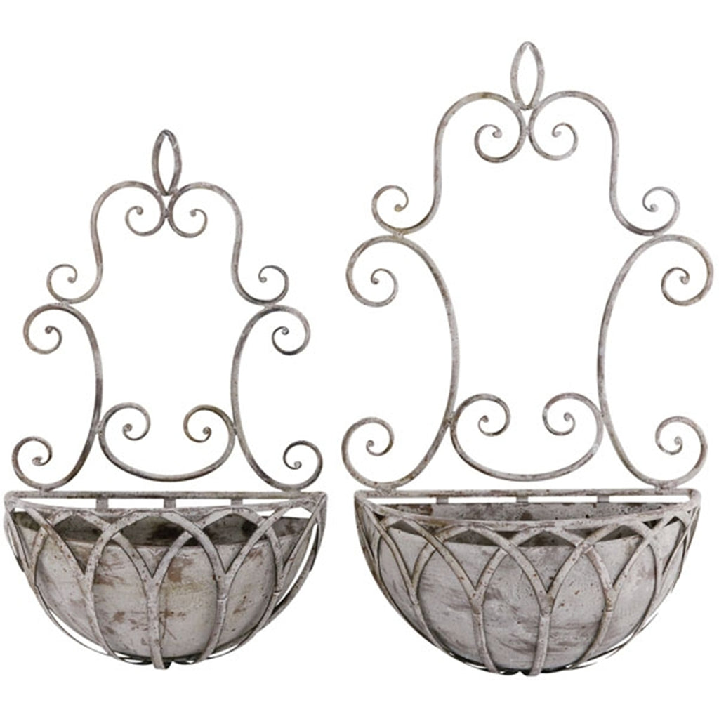 Exner Wandhänger Shabby ArtFerro Metall braun