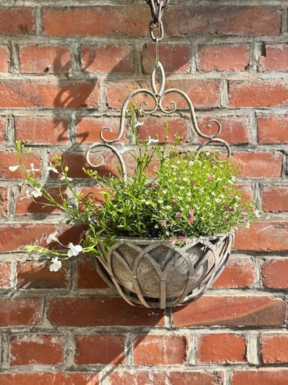 Exner Wandhänger Shabby ArtFerro Metall braun