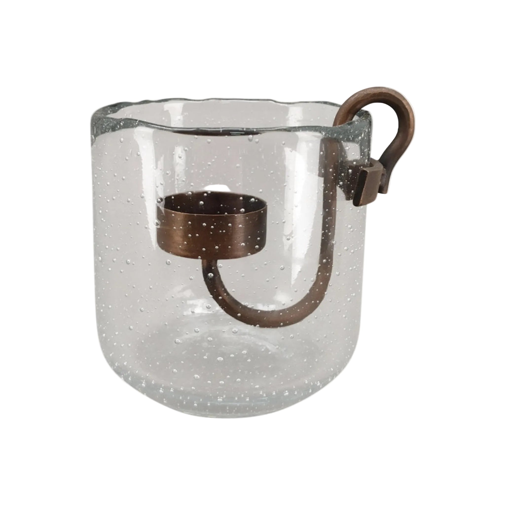 Exner kleines Windlicht Verre mit Kerzenhalter 9,5 cm H