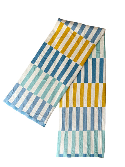 Funky Doris Wolldecke Mojo blue blau