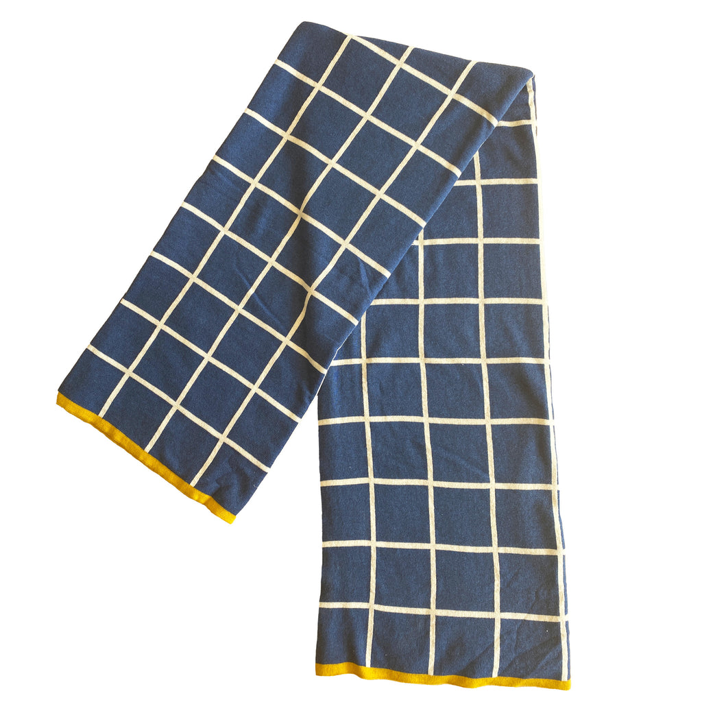 Funky Doris Wolldecke Todden blue