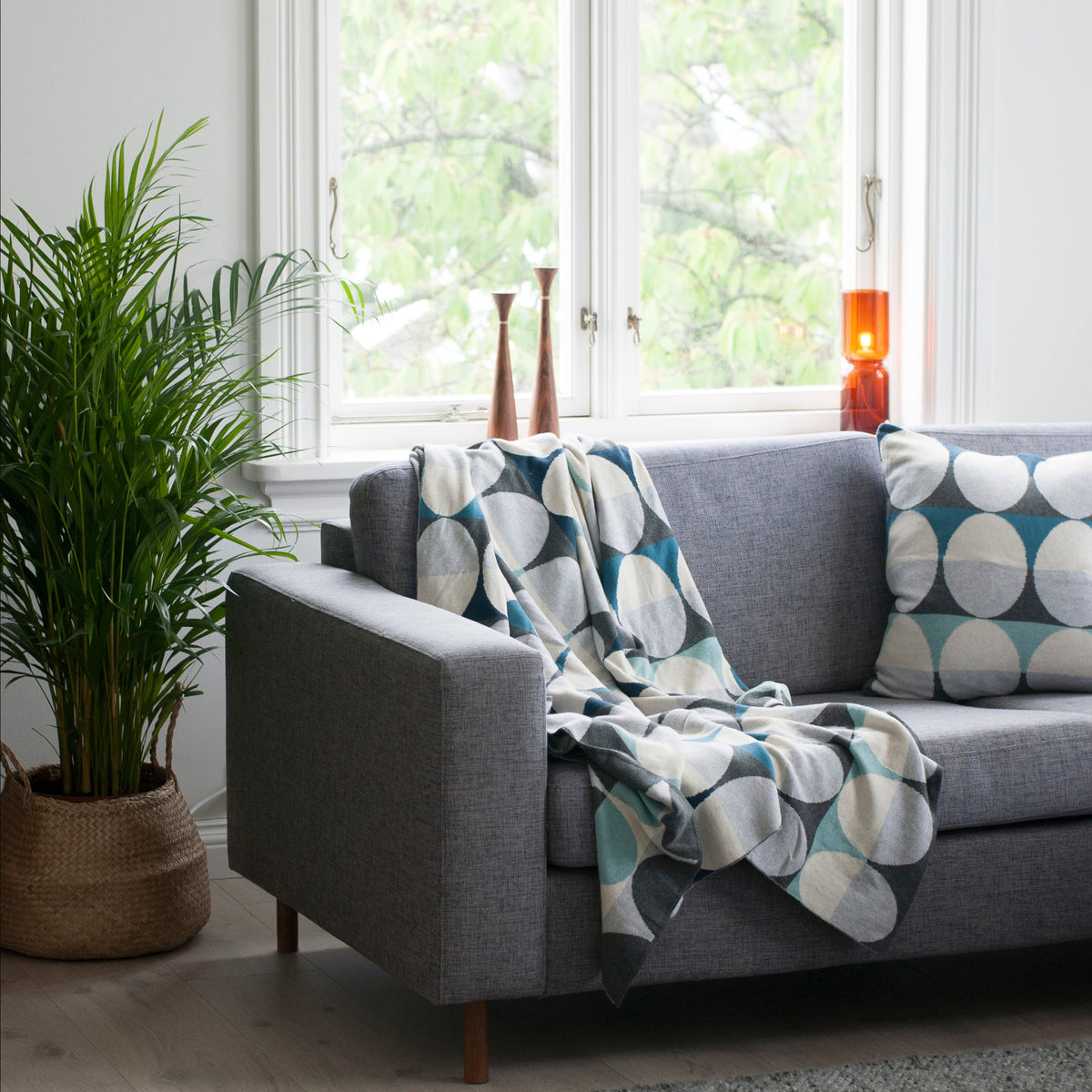 Funky Doris Wolldecke Olivia dark blue
