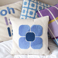 Funky Doris mini Kissenbezug Doris Blume blue