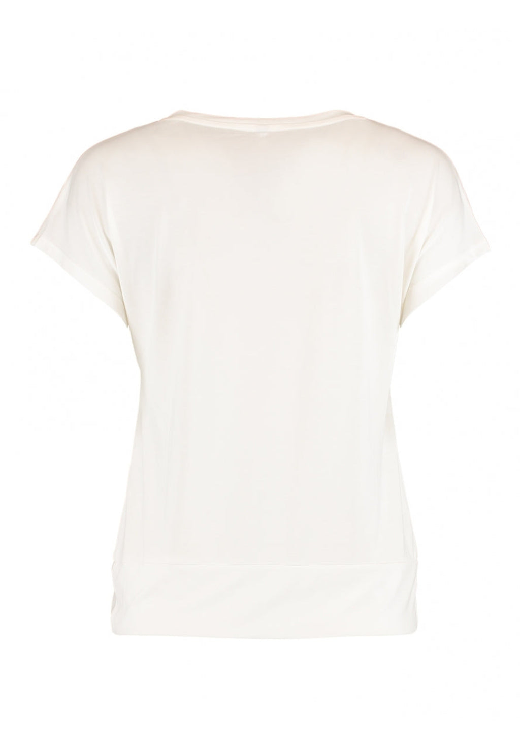 Hailys T- Shirt mit V- Ausschnitt Fa44bia offwhite