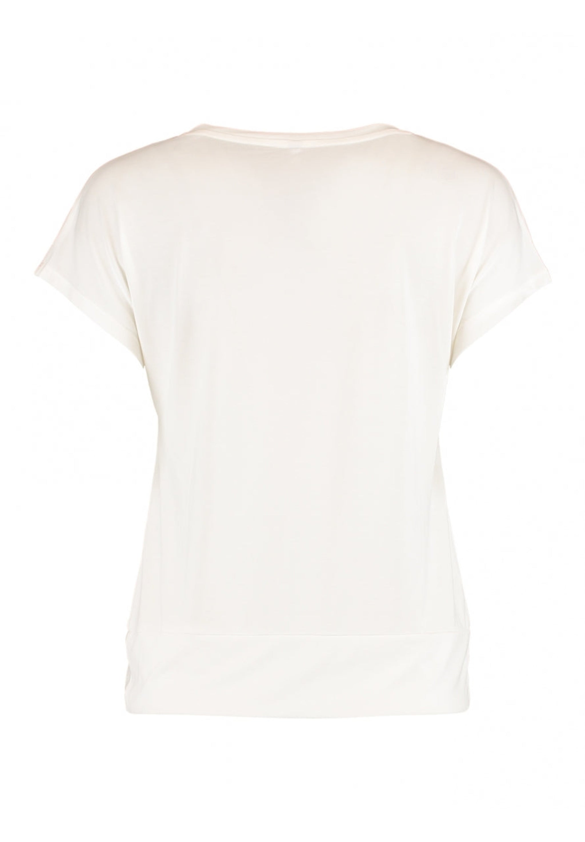 Hailys T- Shirt mit V- Ausschnitt Fa44bia offwhite