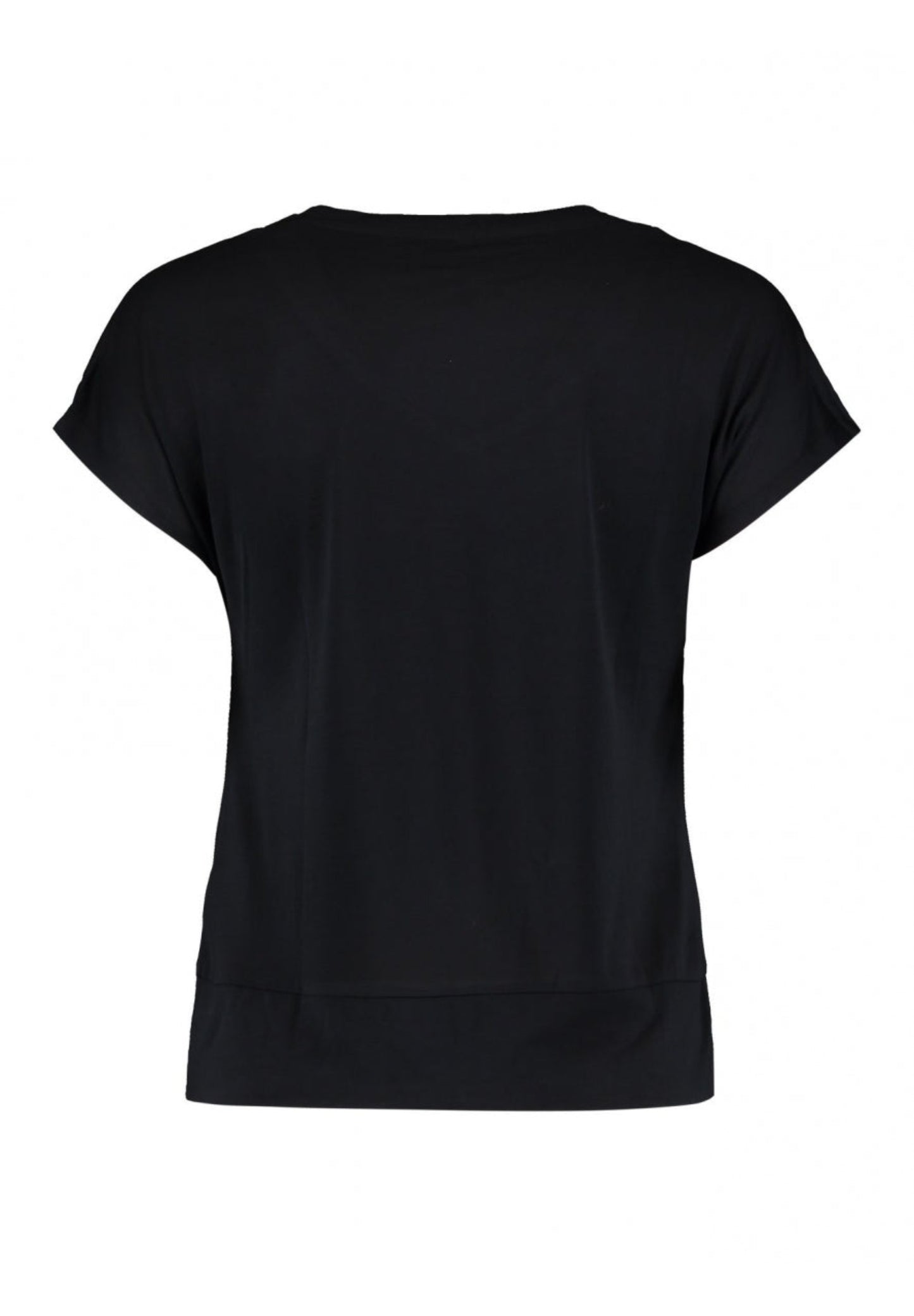Hailys T-Shirt V- Ausschnitt Fa44bia schwarz