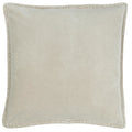 IB Laursen Velour Kissenbezug fog