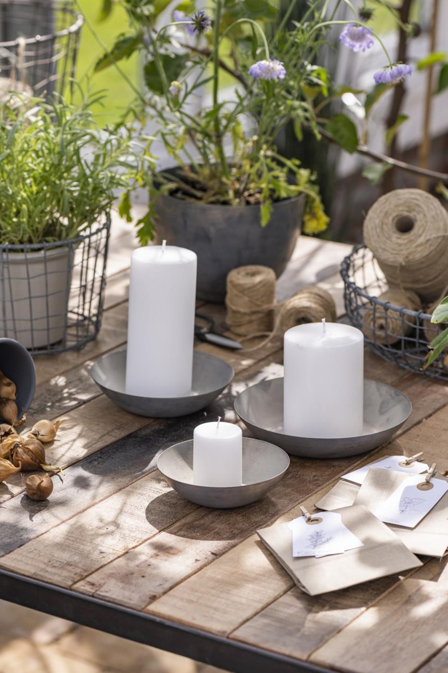 IB Laursen Kerzentablett konisch Innenboden 10 cm Ø