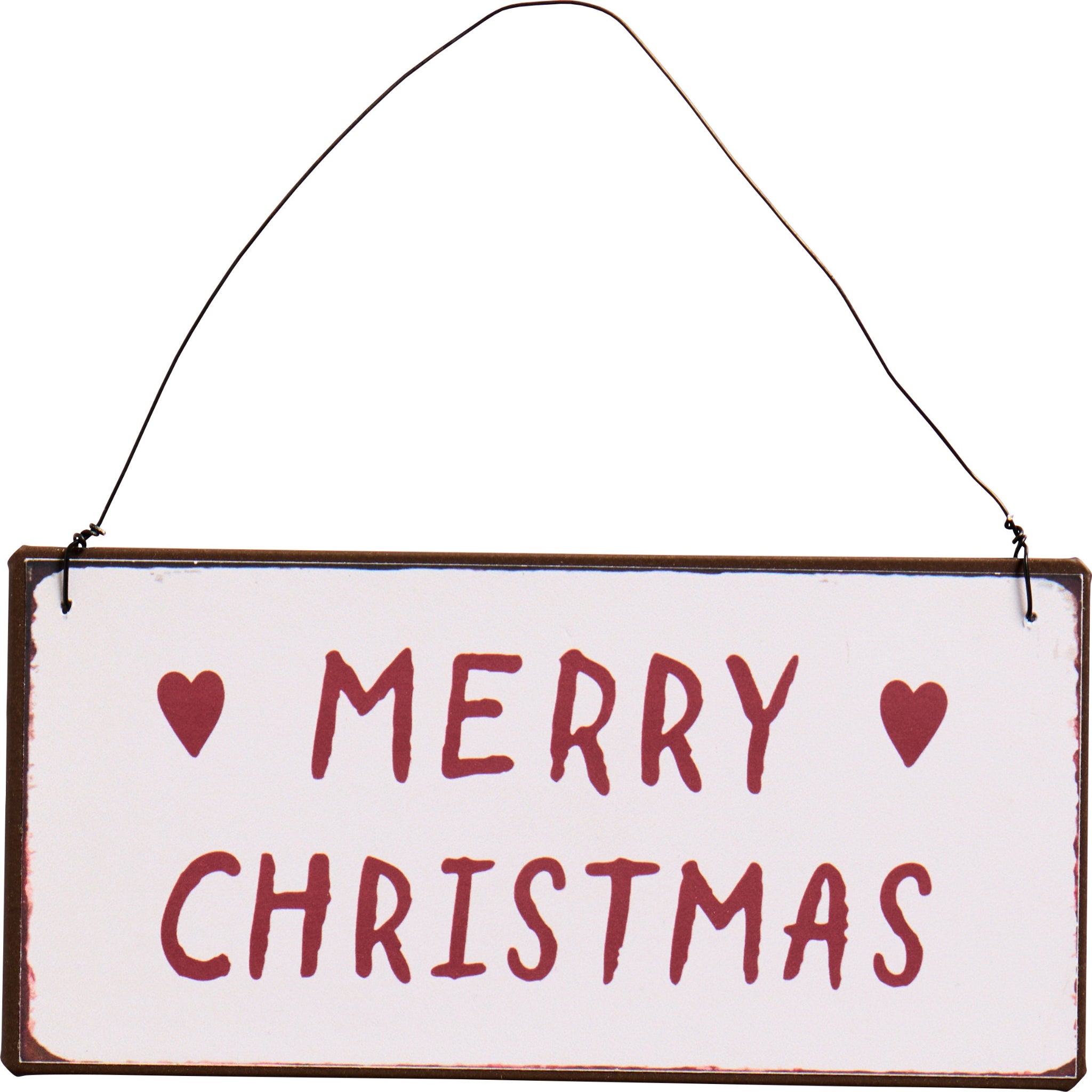 IB Laursen Metallschild Merry Christmas