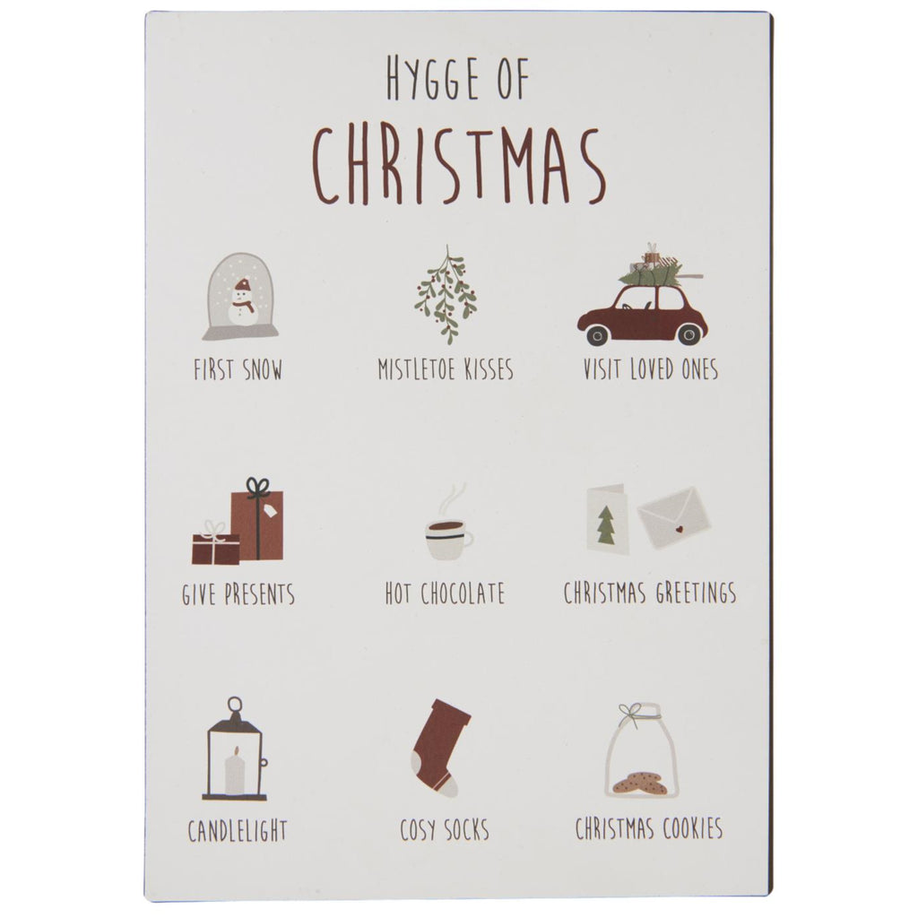 IB Laursen Schild Hygge of Christmas
