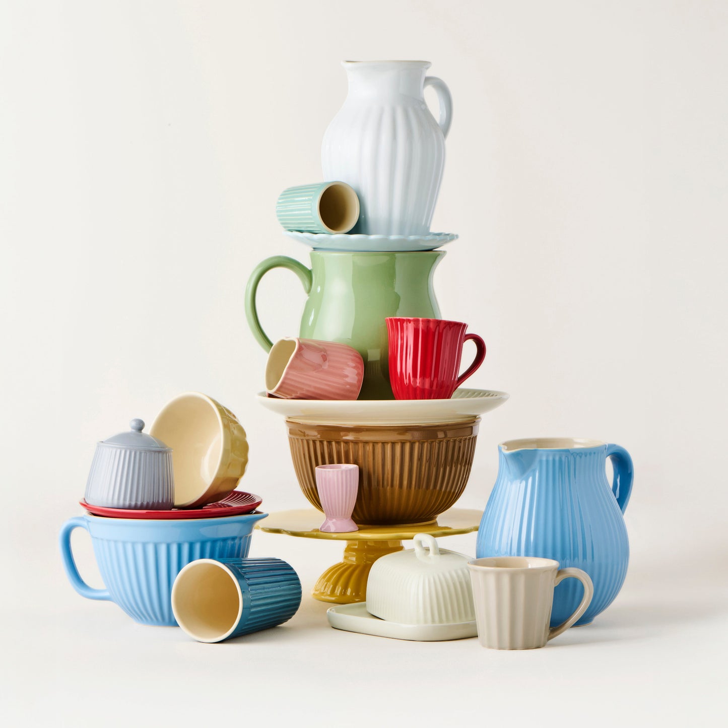 IB Laursen Mynte Latte Macchiato Becher Cornflower
