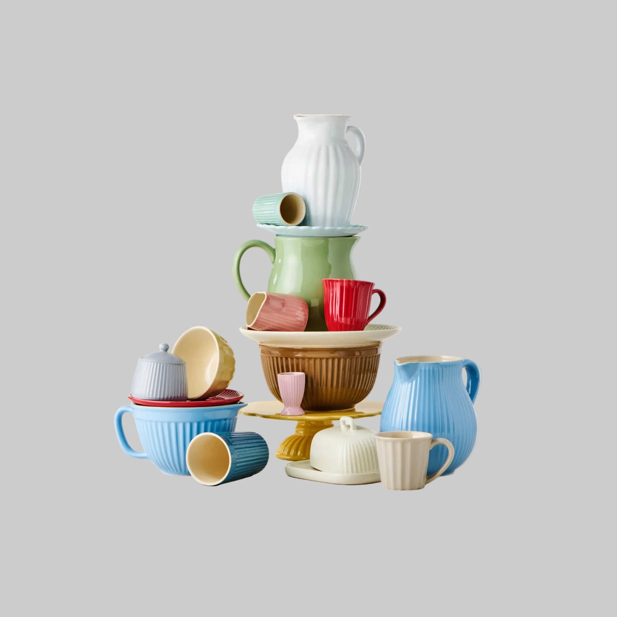 IB Laursen Mynte Latte Macchiato Becher Cornflower