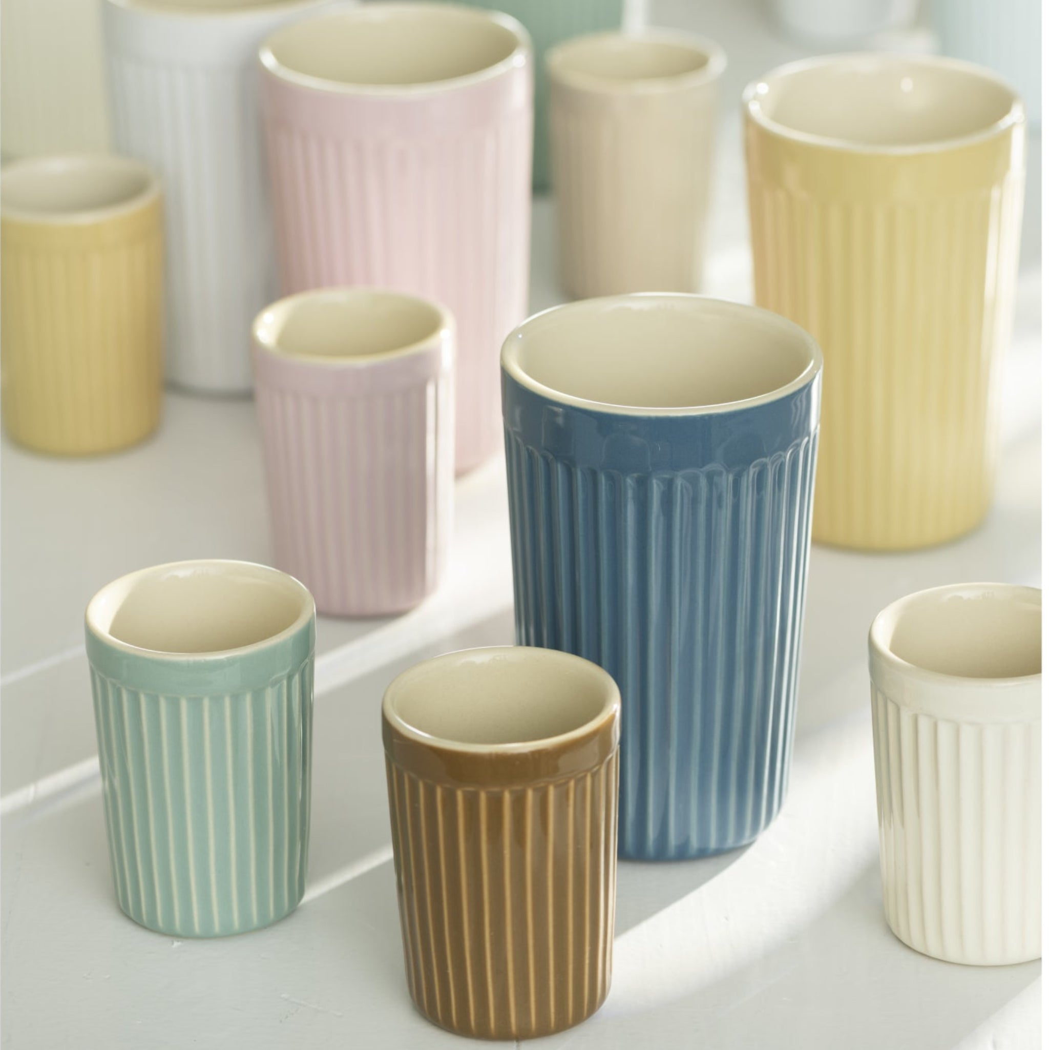 IB Laursen Mynte Latte Macchiato Becher Cornflower