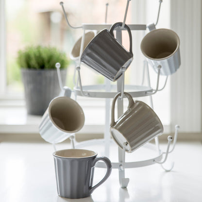 IB Laursen Mynte Tasse mit Henkel French Grey