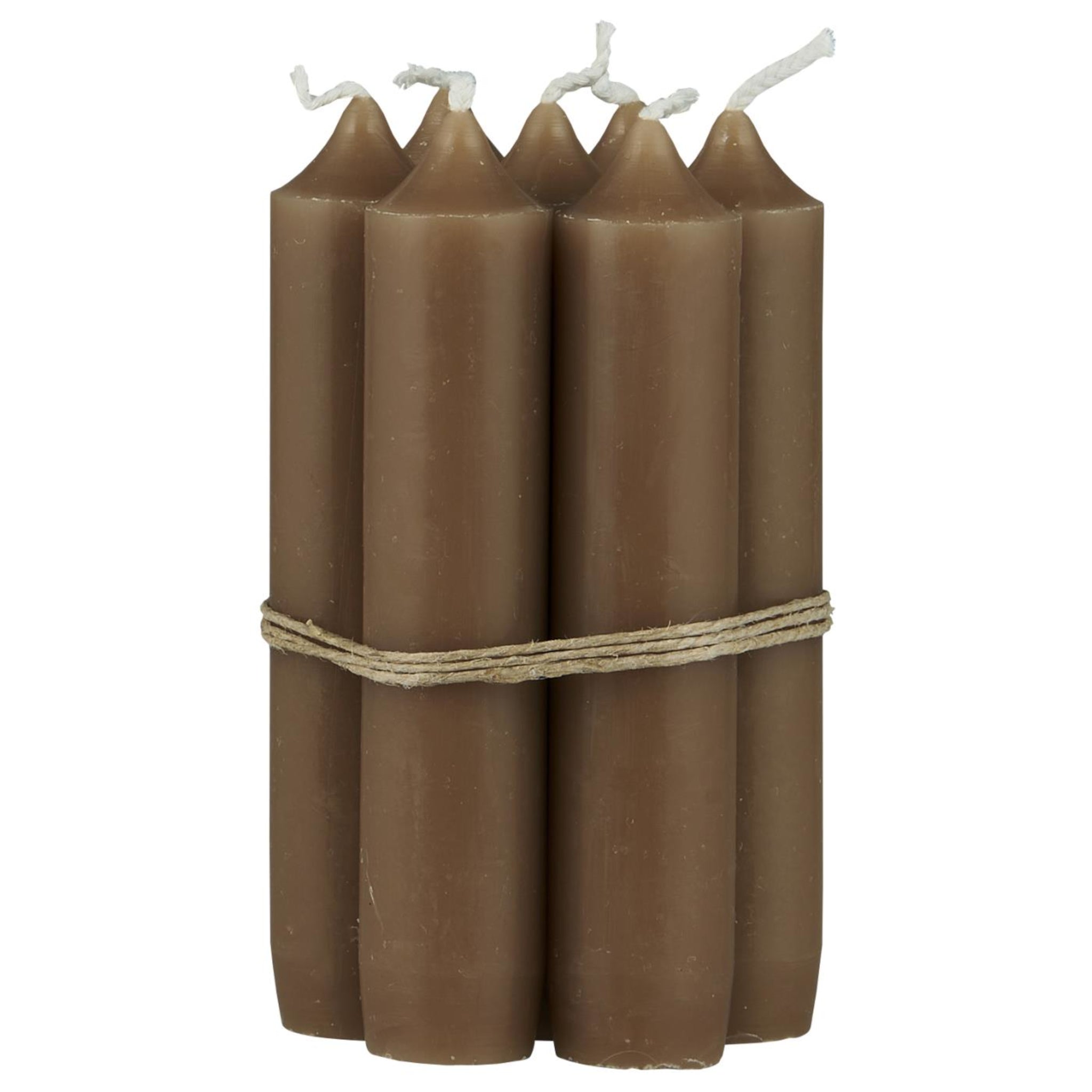 IB Laursen Stabkerze Milkey brown