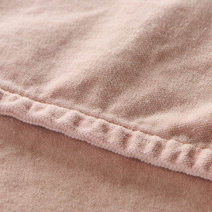 IB Laursen Velour Kissenbezug rosa