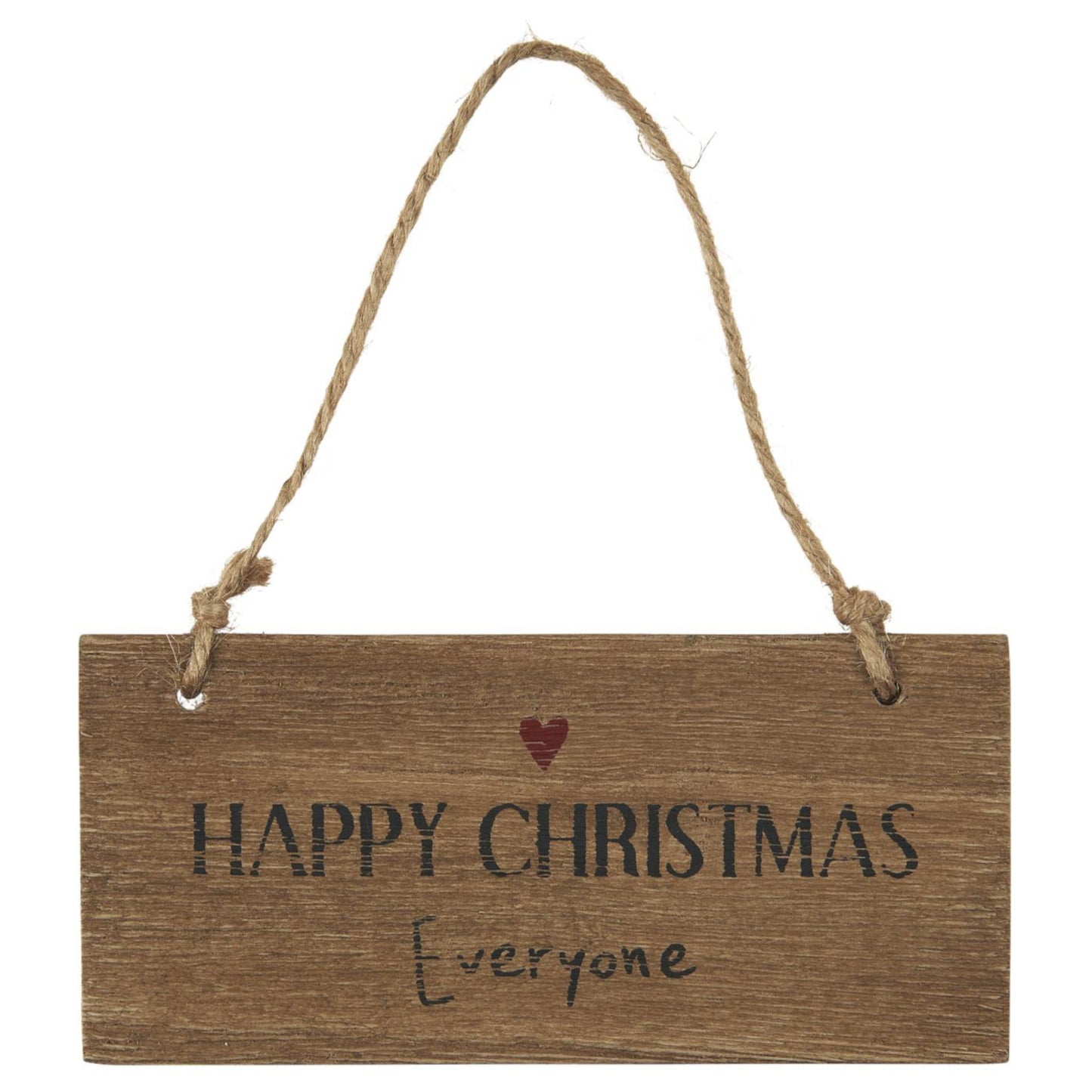 IB Laursen Holzschild Happy Christmas Everyone