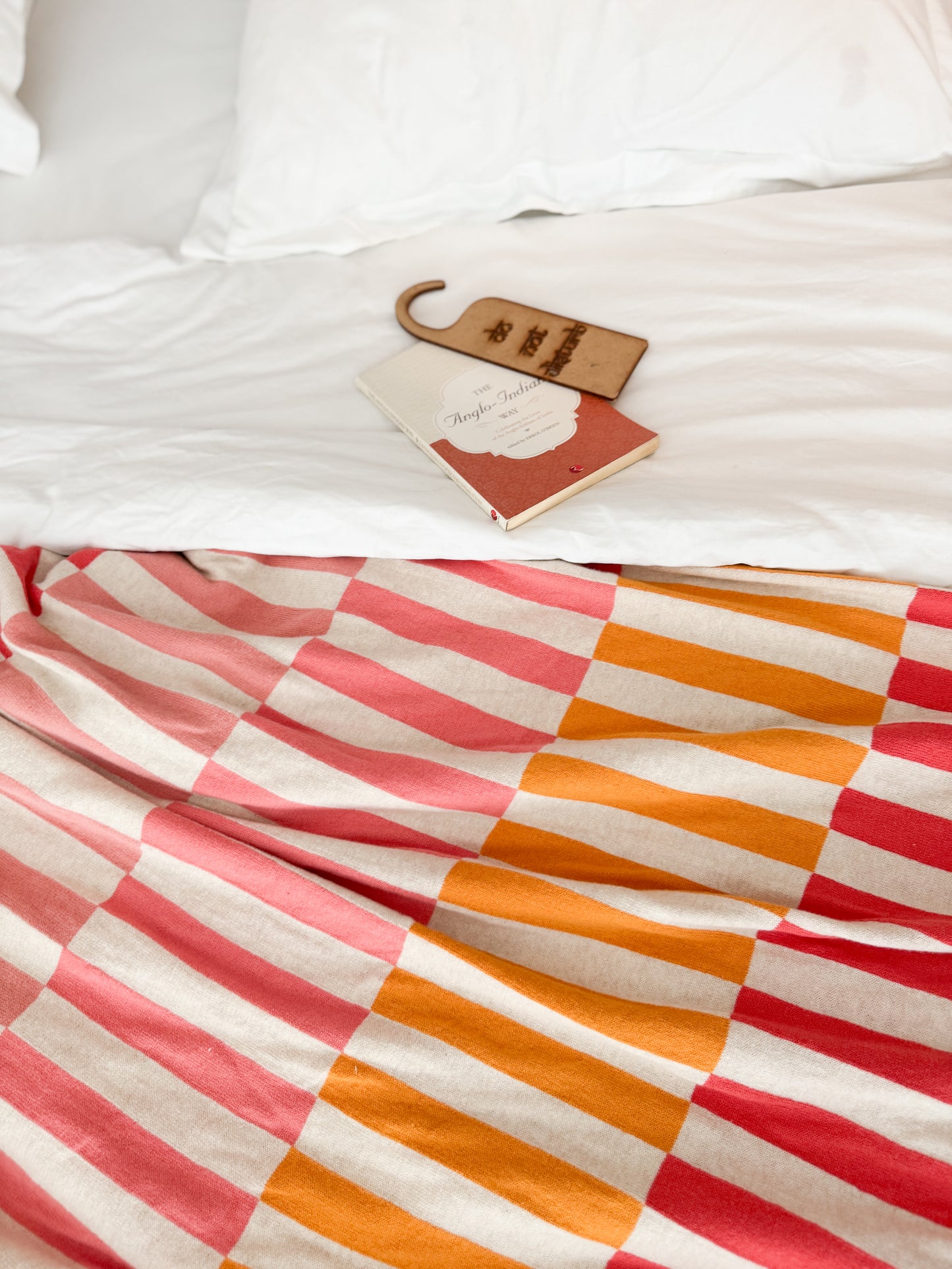 Funky Doris Wolldecke Mojo red rosa