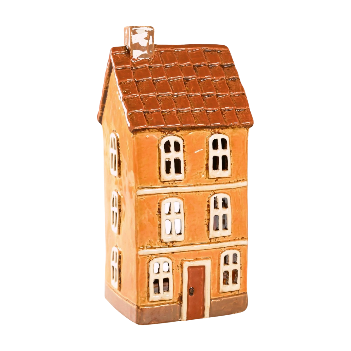 Det Gamle Apotek Keramikhaus gelb